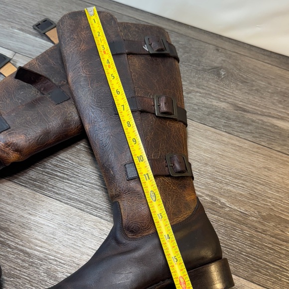 JB Dillon Brown Leather Knee-High Boots woman’s size 7.5 - Picture 15 of 15